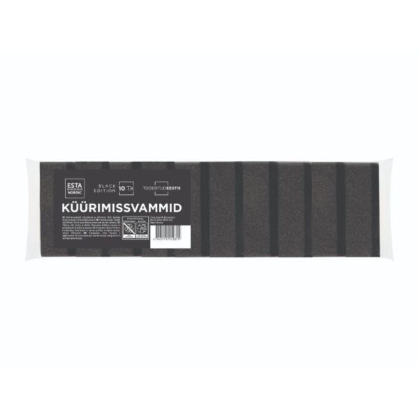 Küürimissvammid Nordic Black Edition 10tk/pk