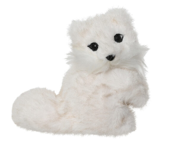 Dekoratsioon rebane valge 12x23x h19cm