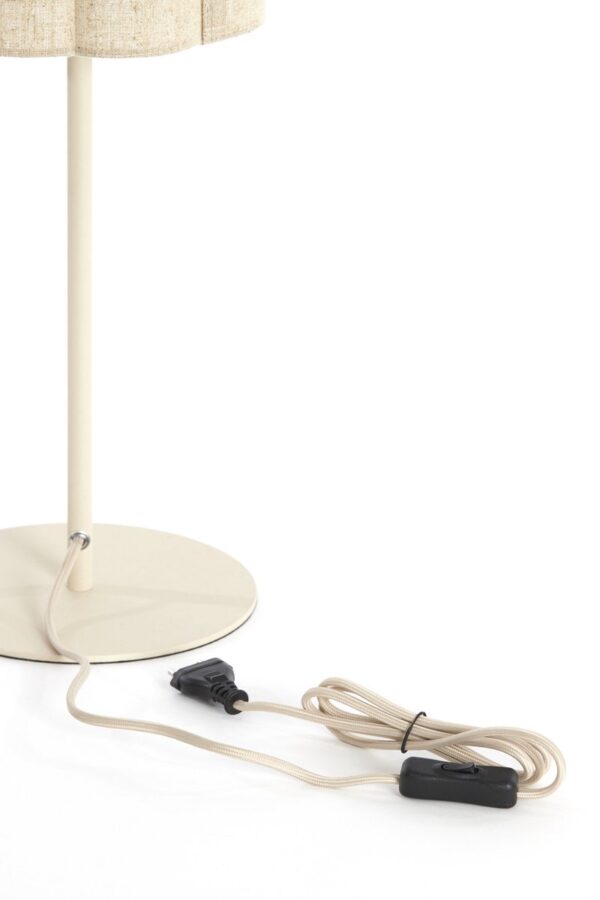 Laualamp Fringe kreem Ø20x h70cm