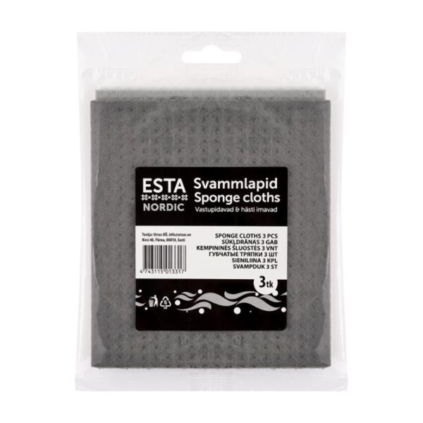 Svammlapid Nordic 3tk/pk