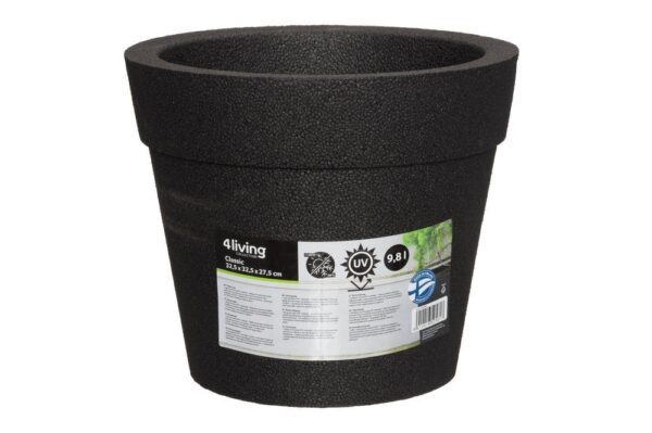 Lillepott Classic Thermo Ø32,5x h27cm must