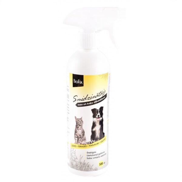Kasside-koerte peletusspray Pet Stop Biofix 500ml