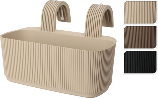 Rõdukast triibud 21x29x h19cm värvivalik 1tk