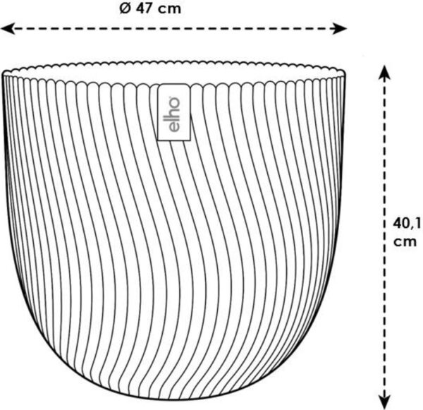 Istutuspott Sereh Ø47cm 55L seenehall