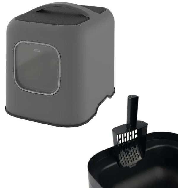 Liivakast kassile Smart Olimpia tumehall