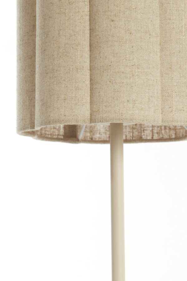 Laualamp Fringe kreem Ø20x h70cm