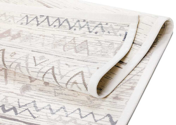 Kahepoolne vaip Narma Mooste valge 140x200cm