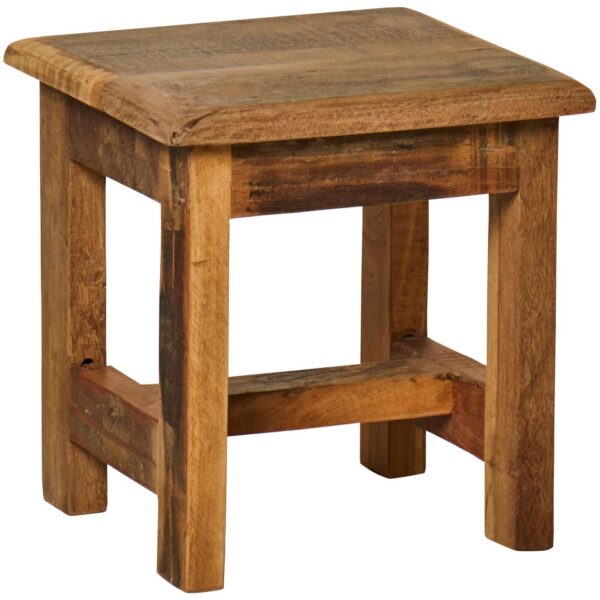 Taburet Unique mini pruun 26x26x h28cm