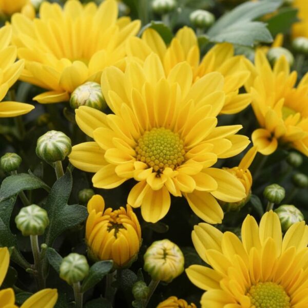 Krüsanteem P17 XL Eestis kasvatatud