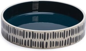 Sööginõu Jade kassile must/valge 350ml Ø16,5x h4cm