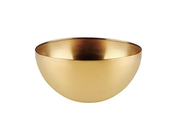 Kauss kuldne Ø19x h10cm