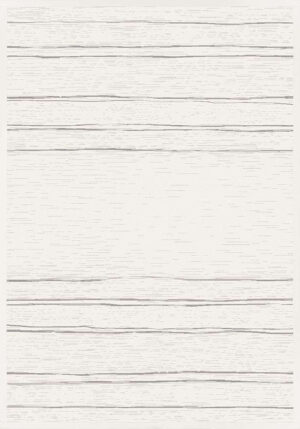 Kahepoolne vaip Narma Mooste valge 140x200cm