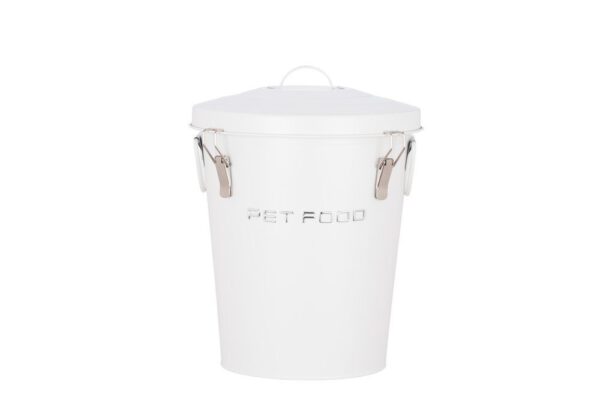 Toidukonteiner Pet food valge 10L
