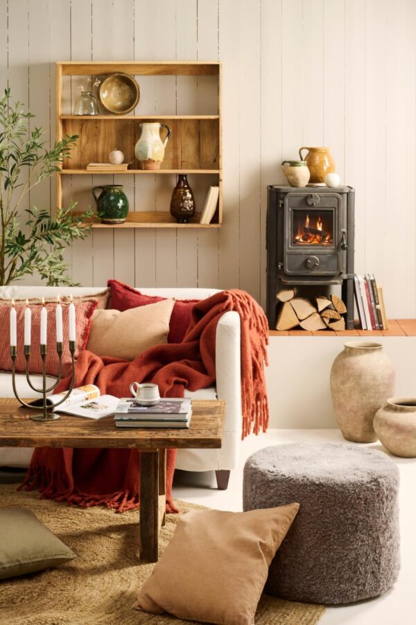 Dekoratiivpadi Mel pruun 50x50cm