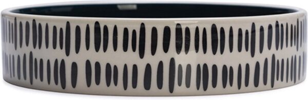 Sööginõu Babs kassile must/valge 350ml Ø16,5x h4cm