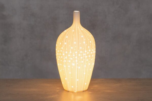 Laualamp Flora valge 35cm