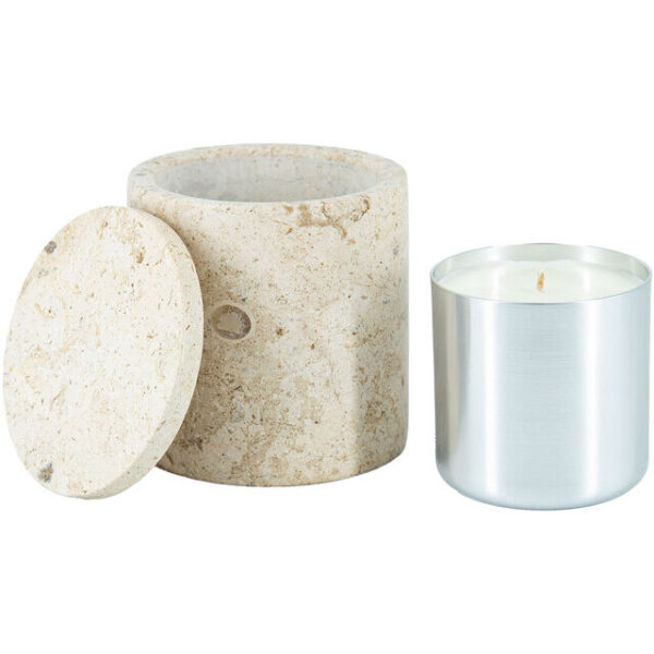 Lõhnaküünal Orhidee beež marmor 8cm