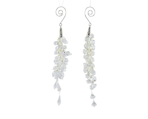 Kuuseehe pärlid läbipaistev 15x h2,5cm erinevad 1tk