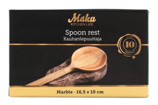 Maku lusikaalus pruun marmor 16,5x1,5x10cm
