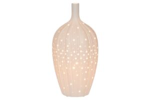 Laualamp Flora valge 35cm