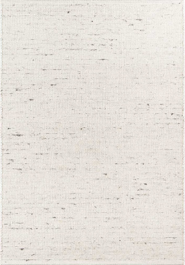 Kahepoolne käsikootud vaip Narma Hygge valge 140x200cm