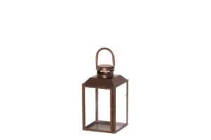 Latern Aamu pruun 13x14x h24cm