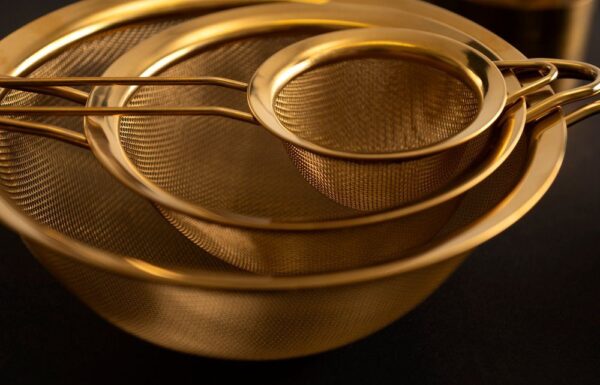 Maku sõel kuldne Ø20x 38,5cm