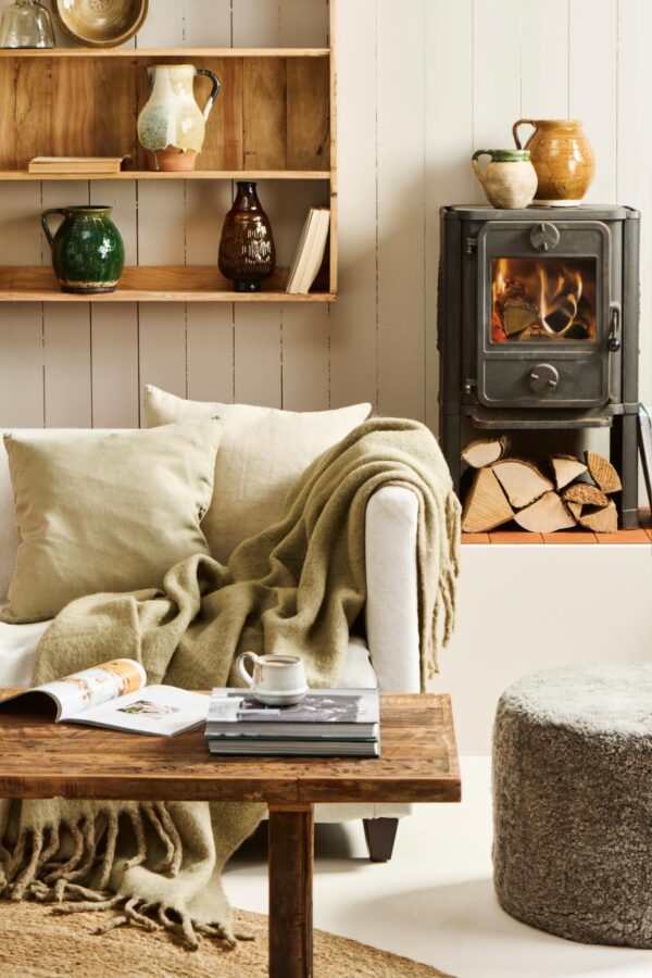 Pleed Throw roheline 130x170cm