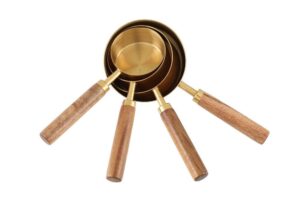 Maku mõõtelusikad kuldne 4tk komplektis