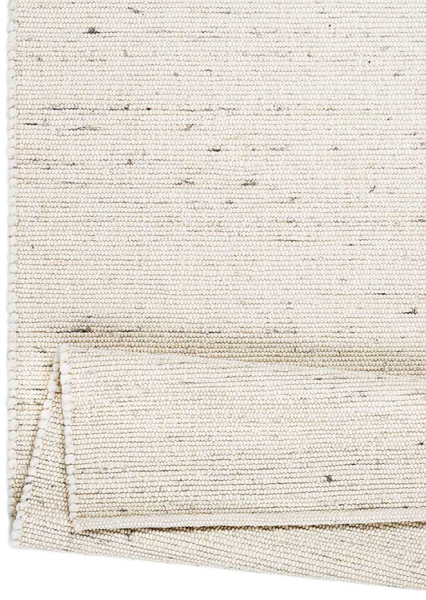 Kahepoolne käsikootud vaip Narma Hygge valge 140x200cm