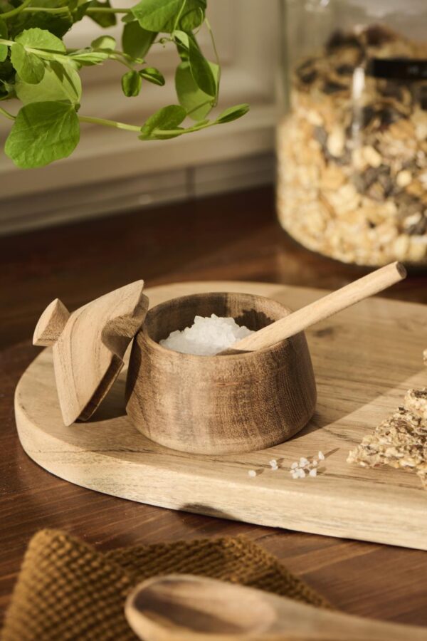 Soolatoos kaanega akaatsiapuu Ø7x h7cm