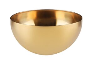 Kauss kuldne Ø24x h12cm