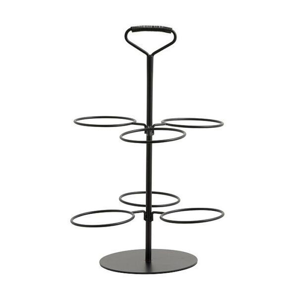 Serveerimislause raam Primula must 33x33x h49cm