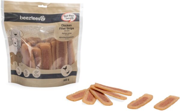 Maius kuivatatud kanafilee ribad pardilihaga 900g