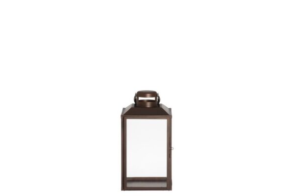 Latern Aamu pruun 13x14x h24cm