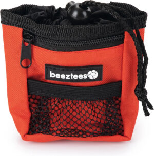 Kakakotihoidja + maiusekott punane 8x4x h10cm