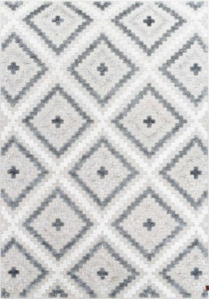 Käsikootud vaip Narma Madona valge 140x200cm