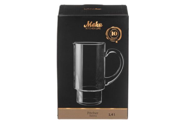 Maku klaaskann läbipaistev 1,4L