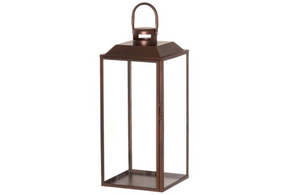 Latern Aamu pruun 23x23,5x h52cm