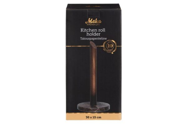 Maku kätepaberihoidja pruun marmor Ø15x h30,5cm