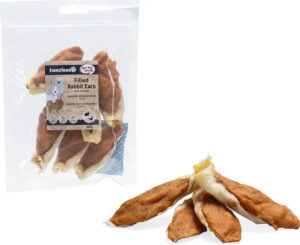 Maius kuivatatud jänese kõrvad kanalihaga 150g