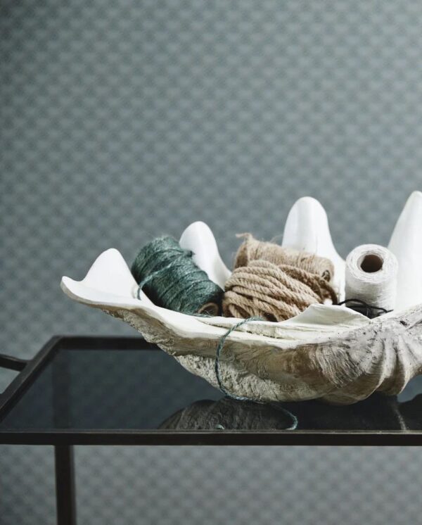 Dekoratiivne kauss Kichi valge 27x52x 18,5cm