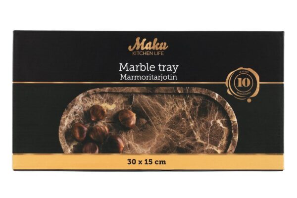 Maku kandik pruun marmor 30x15cm