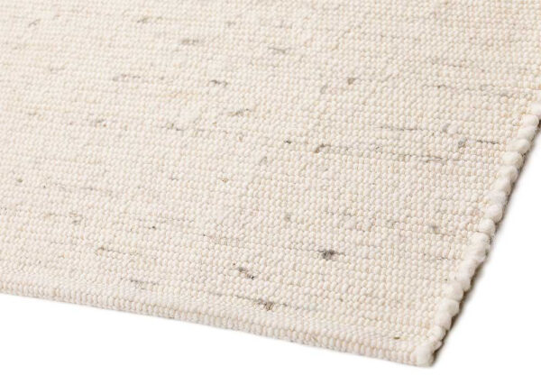 Kahepoolne käsikootud vaip Narma Hygge valge 140x200cm