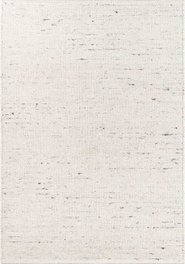 Kahepoolne käsikootud vaip Narma Hygge valge 140x200cm