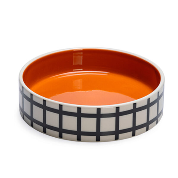 Sööginõu Babs kassile must/valge 350ml Ø16,5x h4cm