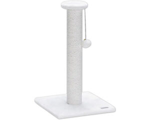 Kraapimispost Serpa palliga valge 35x35x h60cm