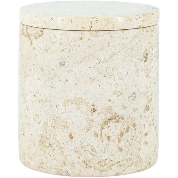 Lõhnaküünal Orhidee beež marmor 8cm