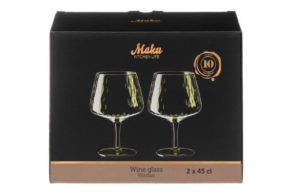 Maku pokaalid Tarha roheline 45cl komplektis 2tk