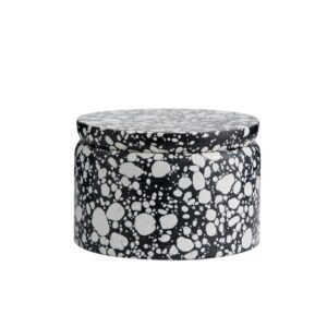 Hoiukarp Mules must marmor Ø18x h13cm